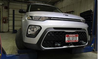 Vehicle Baseplate With Removable Tabs And Safety Cable Hooks #BX2727