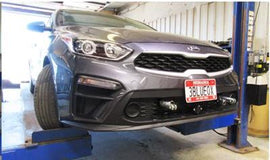 Vehicle Baseplate With Removable Tabs And Safety Cable Hooks #BX2728