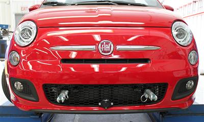 Vehicle Baseplate With Removable Tabs And Safety Cable Hooks #BX2800