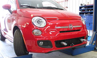 Vehicle Baseplate With Removable Tabs And Safety Cable Hooks #BX2800