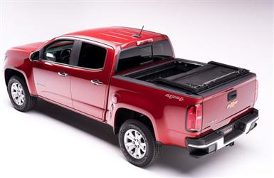 Tonneau Cover Deuce 2 Soft Roll-up Hook And Loop / Flip-up Front Panel Lockable Using Tailgate Handle Lock #749801