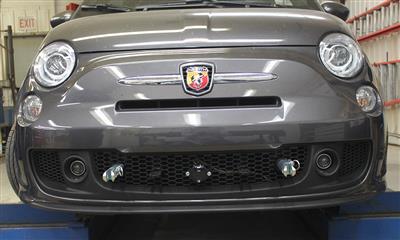 Vehicle Baseplate With Removable Tabs And Safety Cable Hooks #BX2805