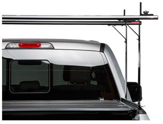 Tonneau Fold-Up Bed Cover 5'7" with Ladder Rack #26329BT