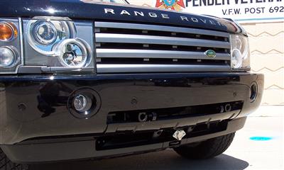 Vehicle Baseplate With Removable Tabs And Safety Cable Hooks #BX2905