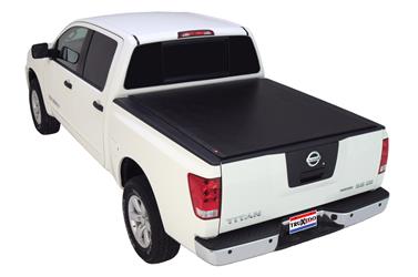 Tonneau Cover Deuce 2 Soft Roll-up Hook And Loop / Flip-up Front Panel Lockable Using Tailgate Handle Lock #788601