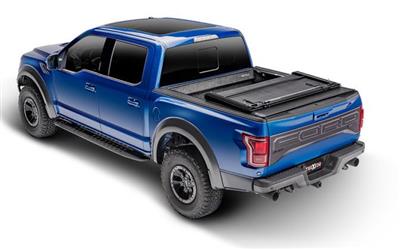 Tonneau Cover Deuce 2 Soft Roll-up Hook And Loop / Flip-up Front Panel Lockable Using Tailgate Handle Lock #797701