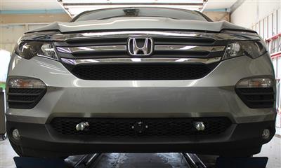 Vehicle Baseplate With Removable Tabs And Safety Cable Hooks #BX2263