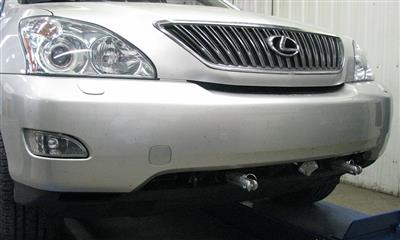 Vehicle Baseplate With Removable Tabs And Safety Cable Hooks #BX2909