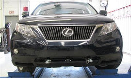 Vehicle Baseplate With Removable Tabs And Safety Cable Hooks #BX2910