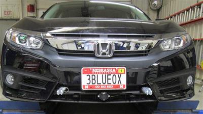 Vehicle Baseplate With Removable Tabs And Safety Cable Hooks #BX2265