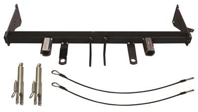 Vehicle Baseplate With Removable Tabs And Safety Cable Hooks #BX2266