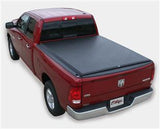 Tonneau Cover Edge Soft Roll-Up Hook And Loop Lockable Using Tailgate Handle Lock #888801
