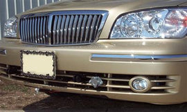 Vehicle Baseplate With Standard Tabs And Safety Cable Hooks #BX2317