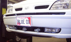 Vehicle Baseplate With Standard Tabs And Safety Cable Hooks #BX3230