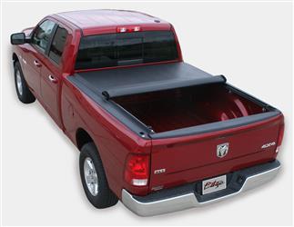 Tonneau Cover Edge Soft Roll-Up Hook And Loop Lockable Using Tailgate Handle Lock #888801