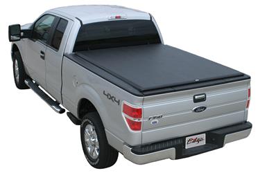 Tonneau Cover Edge Soft Roll-Up Hook And Loop Lockable Using Tailgate Handle Lock #845701