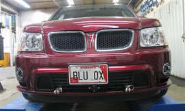 Vehicle Baseplate With Removable Tabs And Safety Cable Hooks #BX3233