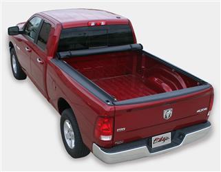 Tonneau Cover Edge Soft Roll-Up Hook And Loop Lockable Using Tailgate Handle Lock #898701