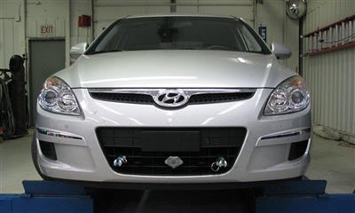 Vehicle Baseplate With Removable Tabs And Safety Cable Hooks #BX2328