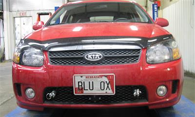 Vehicle Baseplate With Removable Tabs And Safety Cable Hooks #BX2713