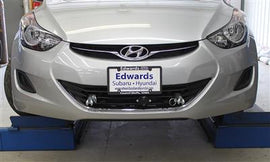 Vehicle Baseplate With Removable Tabs And Safety Cable Hooks #BX2331