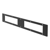Pro Series 30-Inch Black Steel Light Bar Cover Plate #PC10OB