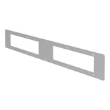 Pro Series 30-Inch Brushed Stainless Light Bar Cover Plate #PC10OS