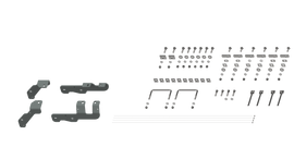B&W Fifth Wheel Trailer Hitch Mount Replacement Rail Kit #RVR2604