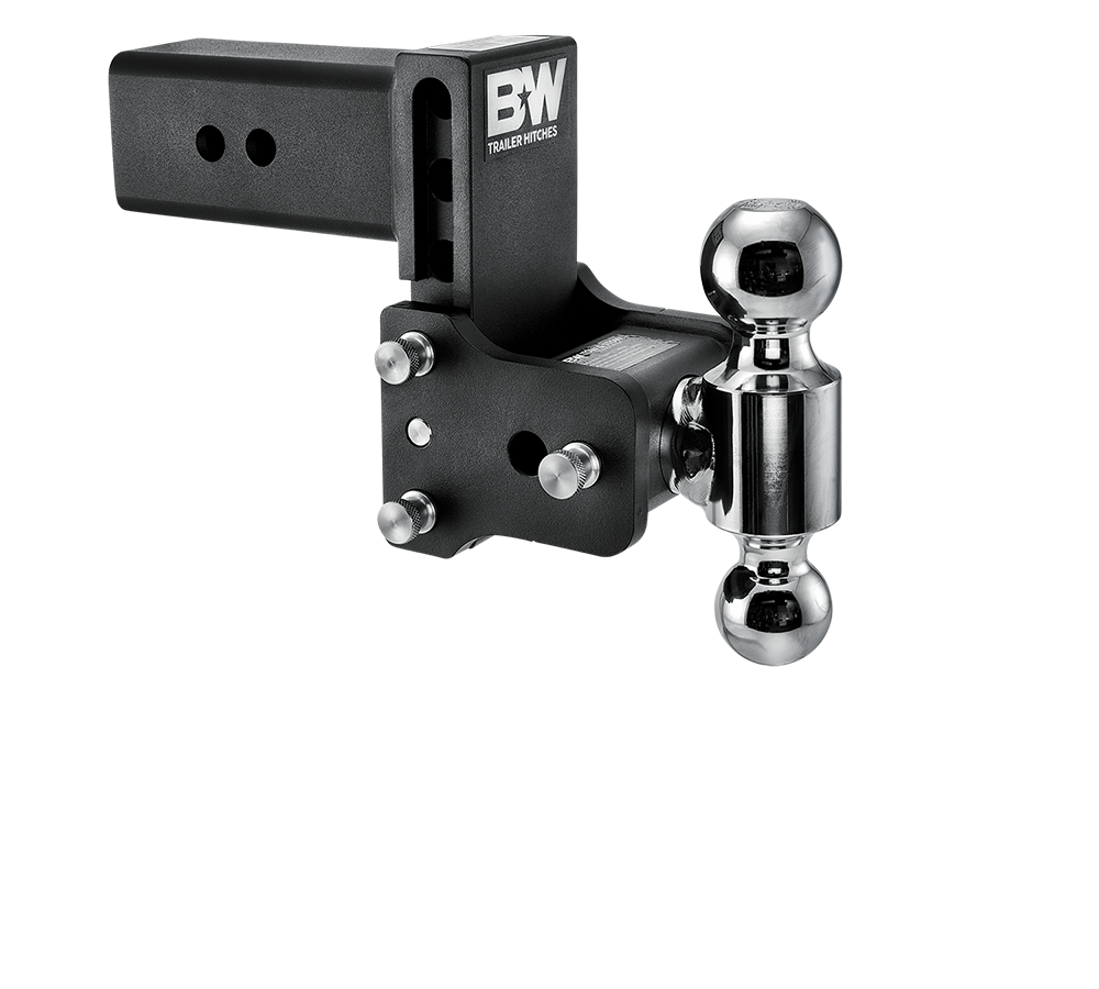B&W Trailer Hitch Ball Mount Tow and Stow Fits 3" Receiver #TS30037B