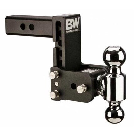 Trailer Hitch Ball Mount Tow and Stow Fits 3" Receiver