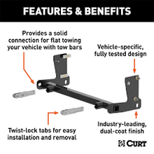 Load image into Gallery viewer, Custom Tow Bar Base Plate, Select Jeep Wrangler JL #70105