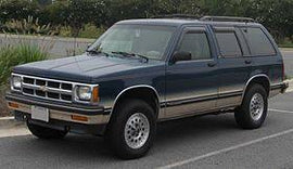 Baseplate, Chevrolet Blazer S10 #BX1638