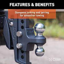 Load image into Gallery viewer, Rebellion XD Adjustable Cushion Hitch With Dual Ball (2&quot; Shank, 15,000 LBS.) #45982
