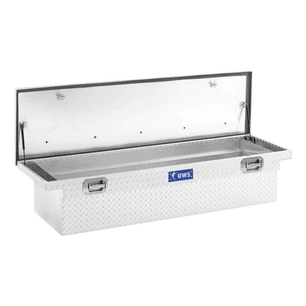 Bright Aluminum 72" Crossover Box with Pull Handles (Heavy Packaging) #EC10611