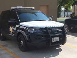 Ford Legend Grille Guard (Police Interceptor Only) #GGF16EBL1