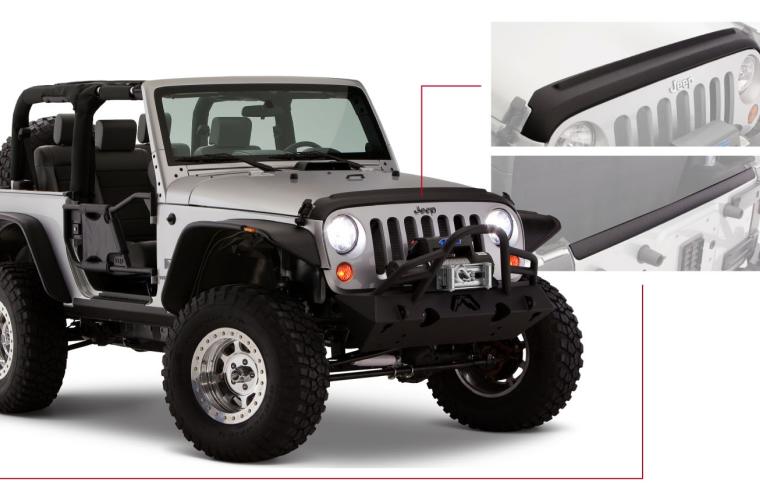 Jeep Trail Armor Hood&amp; Tailgt #14013